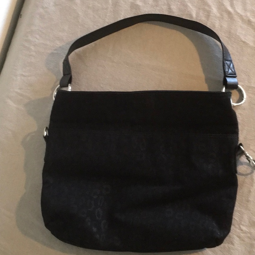 NWOT thirty-one Suite Cross n Fold, black Leopard